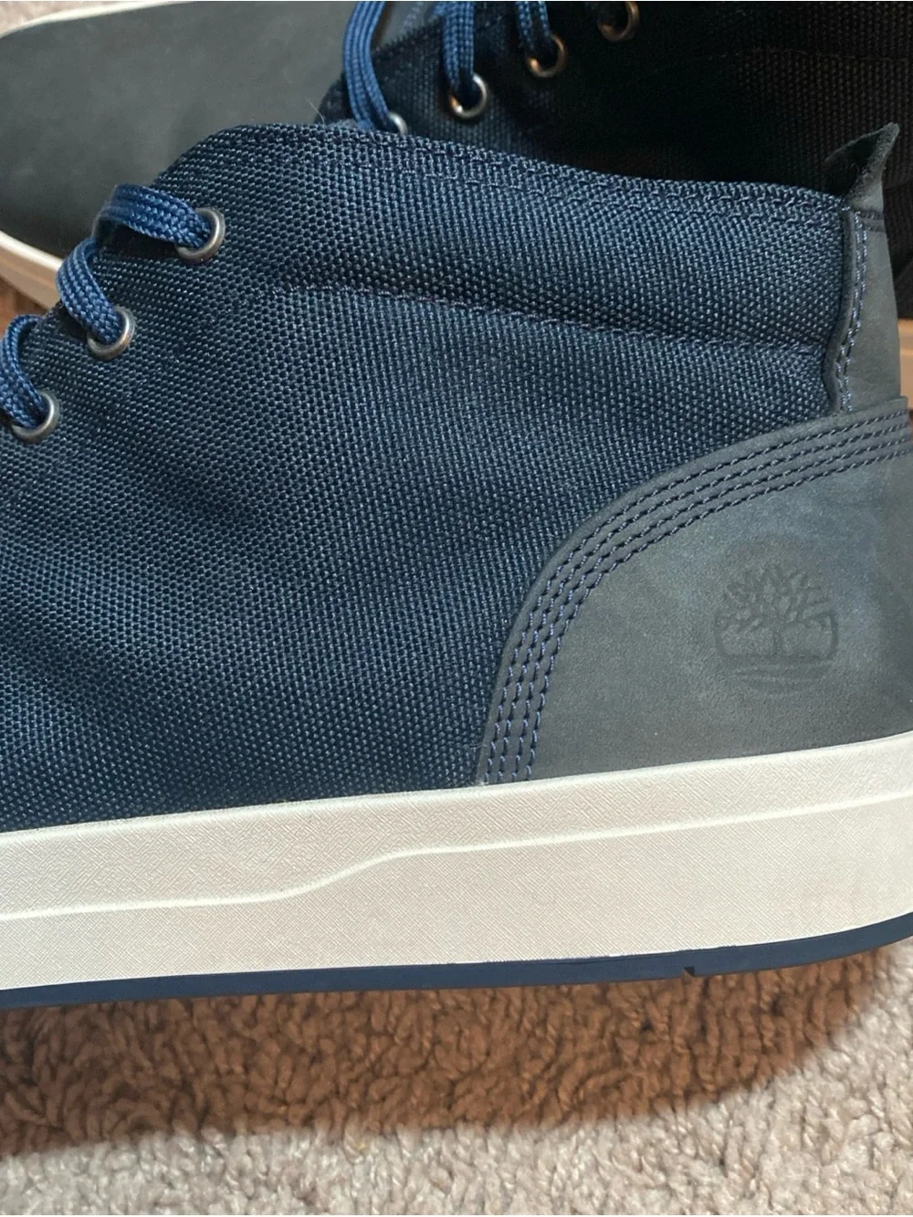 Timberland Navy and Black Men’s Chukka Boots men’s size 13